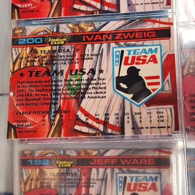1991 Topps Stadium Club Baseball Cards Complete set Series 1 & 2 + Dome Set
