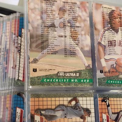 1992 Fleer Ultra Baseball Cards Complete set Series 1 & 2
