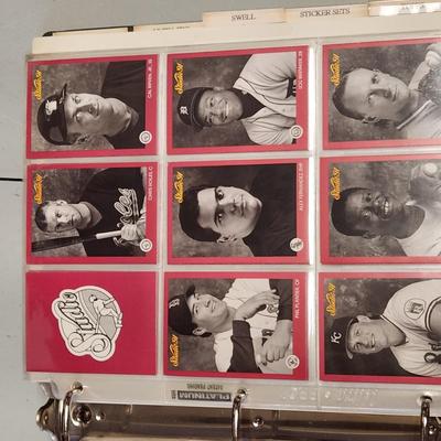 Miscellaneous Baseball Cards Score Studio Swell Sticker Sets Topps