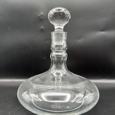 Mid Century Glass Decanter