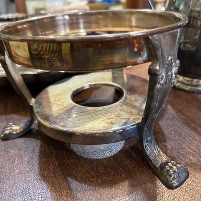 Collection of Assorted Silver-Plated Dish Ware