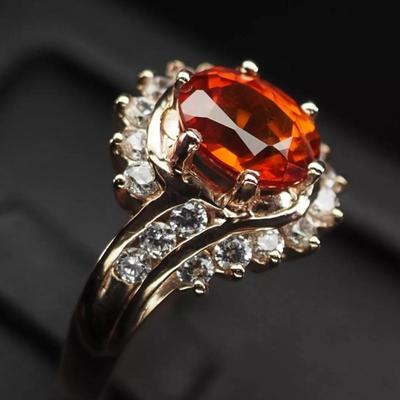 Fire Spessartite Garnet 2.10 Ct