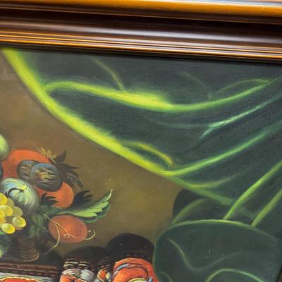 Still Life Large Art Print Oil on Board