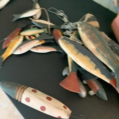 Wood Fish Decor Lot