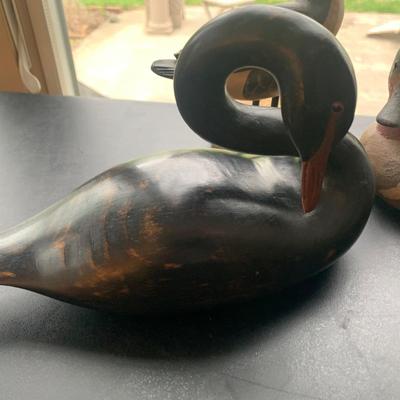 Wood Carved Waterfowl Lot