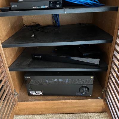 Family room AV stack