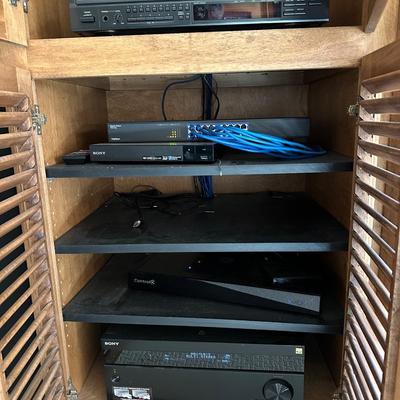 Family room AV stack
