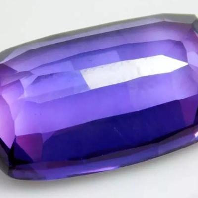 Natural Cushion Shape Purple Blue Sapphire EGL Certified 14.30 Ct Loose Gemstone