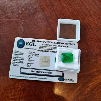Natural Emerald 10.05 cts