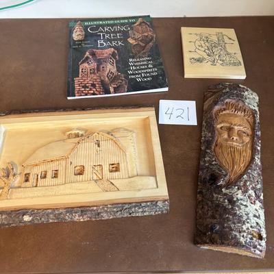 Carving Tree Bark