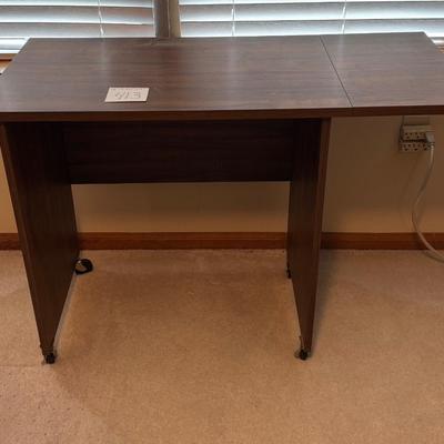 Typing Table on Wheels