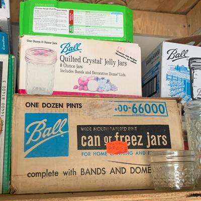 Large Lot of Canning Jars & Related Items