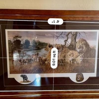 Art - Gary Swanson Safari Art Artist Proof 29/50