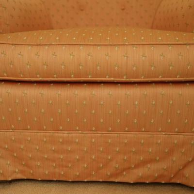 Vintage Tufted Upholstery Pink Chair