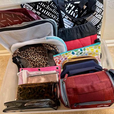 Master Bedroom closet - Purse, wallet, travel bag collection
