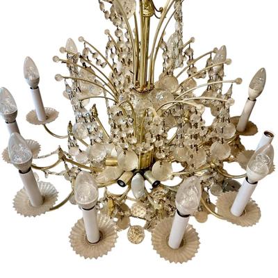 Master Bedroom Closet - Crystal Chandelier