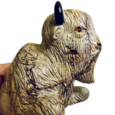 Art - Statue - Breakfast Room - Carved Stone Buffalo