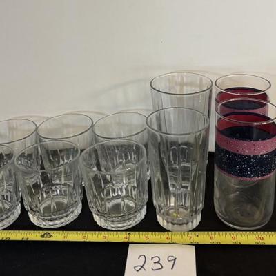Drinking Glass Lot