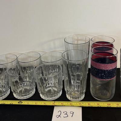 Drinking Glass Lot