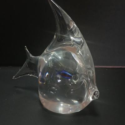 Murano glass fish - Elio Raffaeli Glass Fish Aquarium, Glass Aquarium Fish paperweight