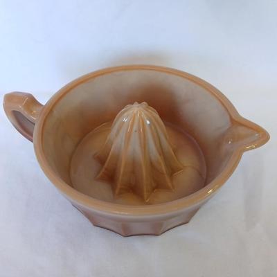 Mosser Glass brown Juice reamer
