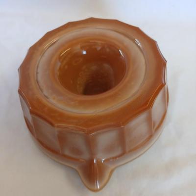 Mosser Glass brown Juice reamer