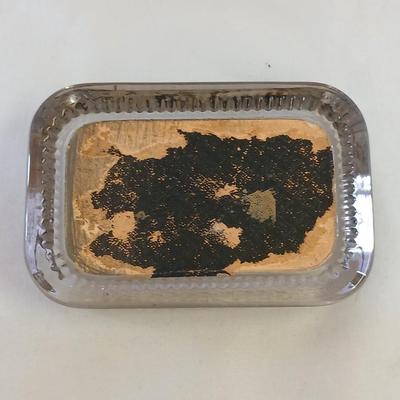 Vintage Schubert Quartette Paperweight includes portraits of the four members: Martin, W. Swaine, W. Walker, and Dr. G.R. Clark