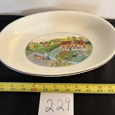 Villeroy & Boch Vilborfour Naïf Oval Plater