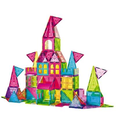 Contixo ST4 Magnetic Tiles 112 PCs 3D Building Blocks - Ages 3+