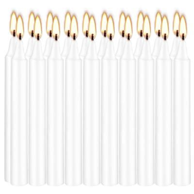 Set of 20 White Spell & Chime Candles – Premium Mini Taper Candles for Rituals, Prayer, Birthdays, Meditation, Altar - 4 Inch Tall,...