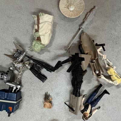 Damaged Star Wars (We think) Figures