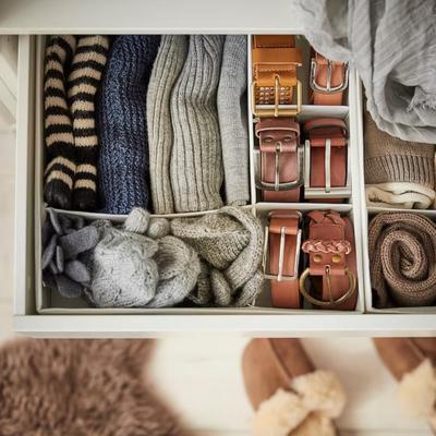 IKEA Pack of 6 SKUBB Organizer Box Bin in White