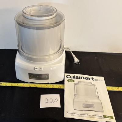 Cuisinart Ice Cream Maker
