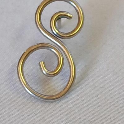 .925 marked Bangle with a set of earrings