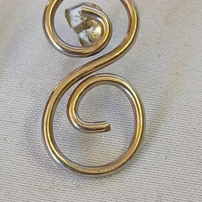 .925 marked Bangle with a set of earrings