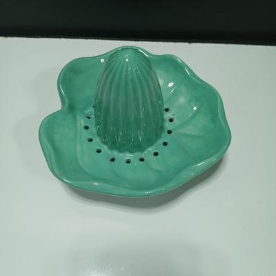 Vintage Pottery Citrus Juicer Squeezer Reamer Cactus