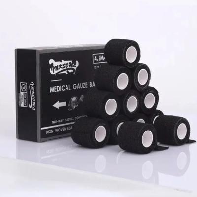 12-Pack InkSoul Tattoo Artist Self Adherent Cohesive Bandage Wraps Two-Way Elastic