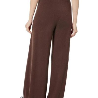 Size Large LYR by Splendid Women’s Dahlia Sweater Pants in Cacao Brown