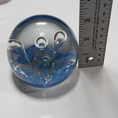 Caithness Paperweight -Sea Dance - collectable glass paperweight - with original box