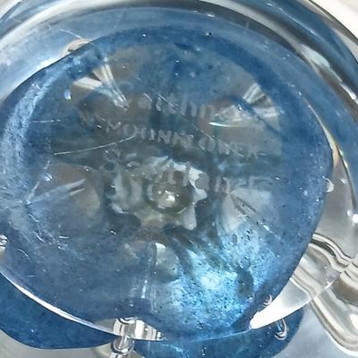 Caithness Paperweight -Sea Dance - collectable glass paperweight - with original box