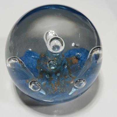 Caithness Paperweight -Sea Dance - collectable glass paperweight - with original box