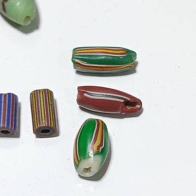 Beautiful colorful authentic trade beads