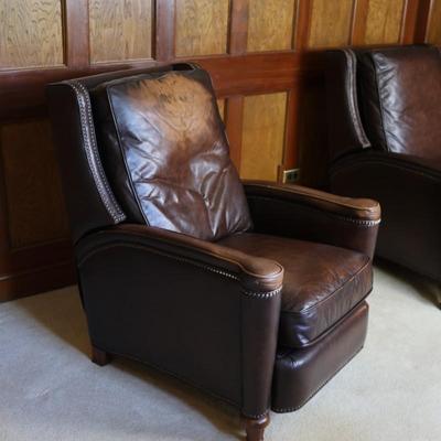 Bradington Young Leather Recliner Chair (See Details)