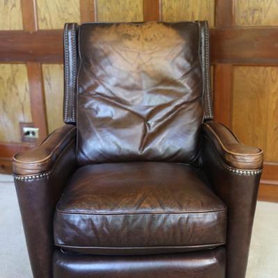 Bradington Young Leather Recliner Chair (See Details)