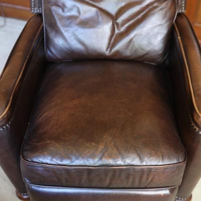 Bradington Young Leather Recliner Chair (See Details)