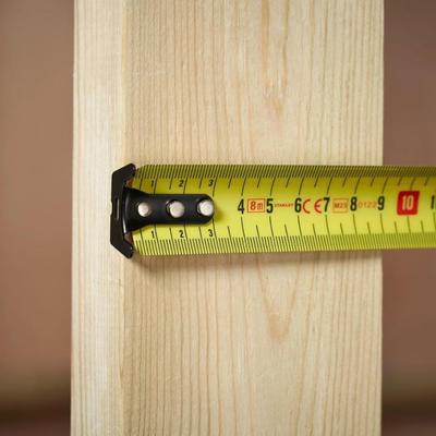 Stanley Fatmax 8M Metric Tape Measure - Blade Armor Shock Resistant w/Mylar Coating & Cushion Grip