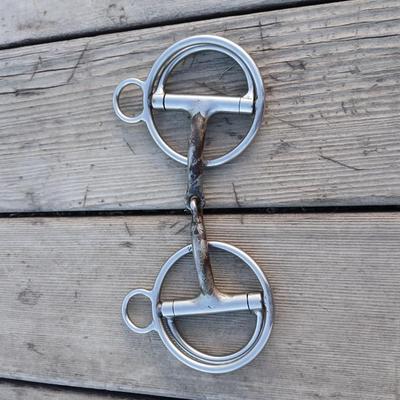Equestrian Tack - Rocking S Snaffle bit