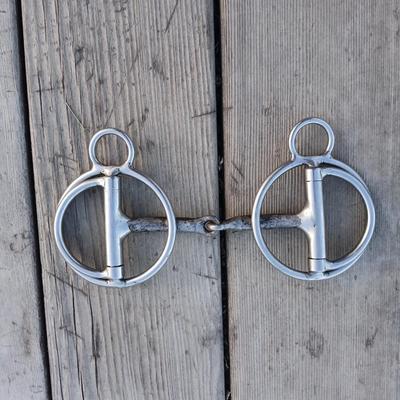 Equestrian Tack - Rocking S Snaffle bit