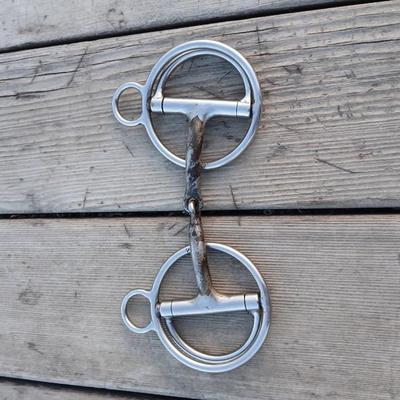 Equestrian Tack - Rocking S Snaffle bit