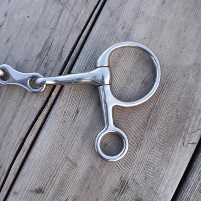 Equestrian Tack - Korsteel French Link Baucher Bit